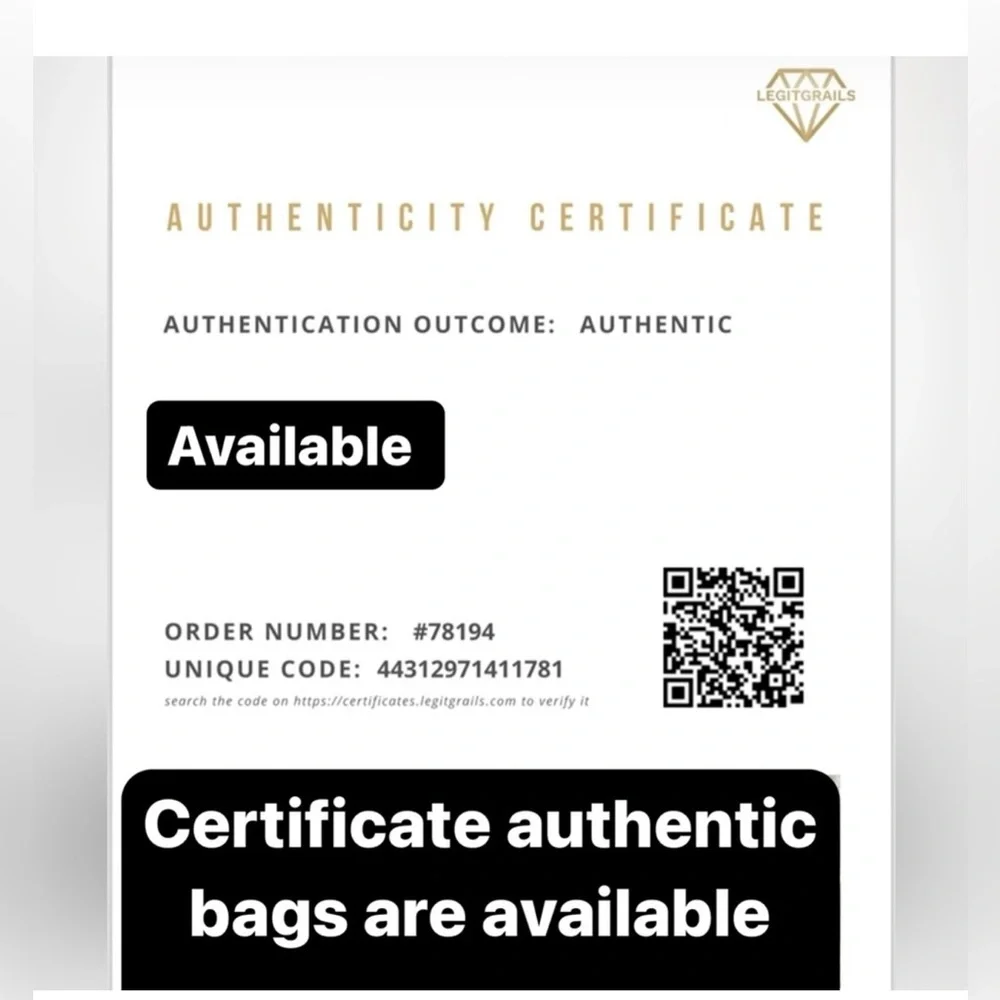 Certificate of Authenticity